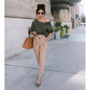 Express High Rise Ankle pants